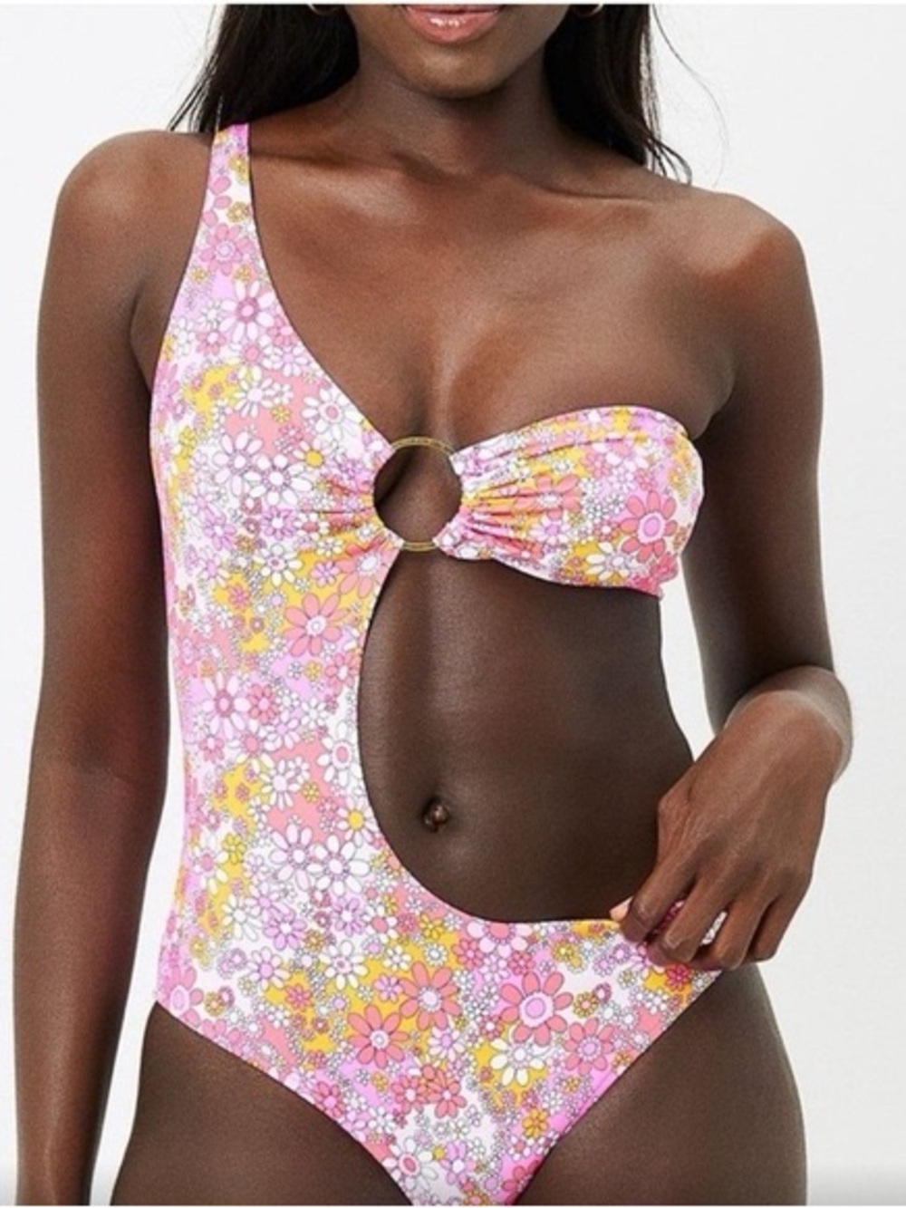 NWT Frankie’s Naomi Osaka Bikinis Seraphina Floral One Piece Women’s XS